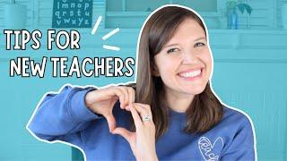 FIRST YEAR TEACHER TIPS | What Every New Teacher Needs to Know