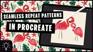 How to: REPEAT SEAMLESS Pattern in PROCREATE