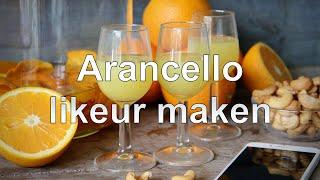 Arancello liqueur recipe