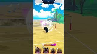 INSANE TAICHOU AND SANU SPIKE TEHC IN VOLLEYBALL LEGENDS #volleyballlegends #roblox #haikyuu