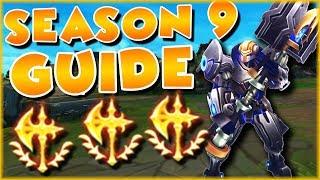CONQUEROR KING JAYCE | SEASON 9 JAYCE GUIDE | CUSTOM JAYCE CHROMAS INCLUDED! | FULL METAL JAYCE
