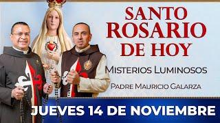 Santo Rosario de Hoy | Jueves 14 de Noviembre - Misterios Luminosos #rosario