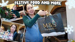 M&S Christmas Food Haul, Nesting and Cleaning, Aldi Christmas Bits and More