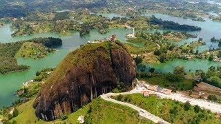 CLIMBING A GIANT ROCK IN GUATAPÉ, COLOMBIA (EL PEÑOL TRAVEL VLOG) | Eileen Aldis