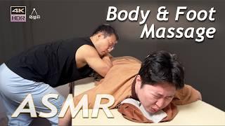 ASMR | '와우'를 연발한 마사지샵, 발마사지, 체형교정, 통증관리