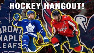 Washington Capitals vs Toronto Maple Leafs Hangout! (no live game feed)