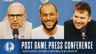 Jason Kidd, Daniel Gafford, & Luka Dončić | Post Game Press Conference vsSAS | 11/16/24