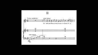 Vaughan Williams: Merciless Beauty, three Rondels for voice, violins and cello (1921) with score