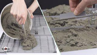 builds movie 'Parasite' house(model) #1 - sketch and foundation.