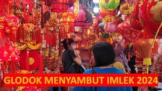 Glodok welcomes CNY 2024 walking around sekitaran Glodok Chinatown Market Jakarta ready for Imlek‼