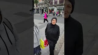 Roma gypsies on the streets of dublin