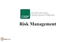 Risk Management || CISSP Boot Camp