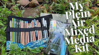 My Essential Mixed Media Plein Air Art Supplies!