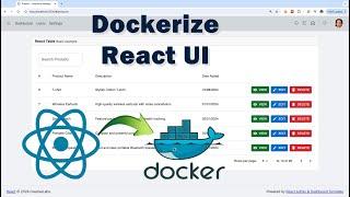 Let's Dockerize the React UI