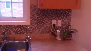Kitchen tile backsplash installation mosaic glass
