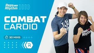 30 MIN COMBAT CARDIO#4 • KICKBOXING WORKOUT • NO EQUIPMENT • LOW IMPACT  • Keoni Tamayo