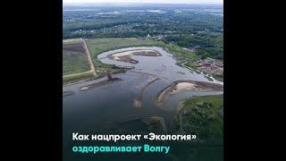 Как нацпроект «Экология» оздоравливает Волгу