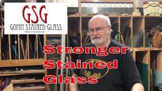 Stronger Stained Glass Panels V397