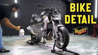 Como DETALLAR una MOTO. Limpieza en profundidad, corrección y protección de pinturas brillo y mate!