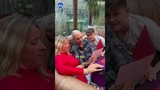 Kids give their parents an emotional Christmas surprise ️