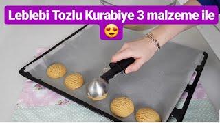 Leblebi Tozlu 3 Ana Malzemeli Tadanlar Şaşıracak  Enfes Kurabiye 