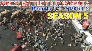 #fallout4 PART 2 ARENA BATTLE TOURNAMENTS SEASON 5 (Rounds 07-16) 32 TEAMS DOWN TO 16 (PART 2)