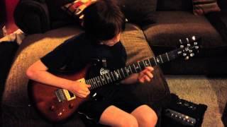 Aidan Fisher - "Thunderstruck" intro guitar cover