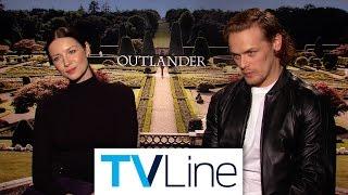 Outlander Season 2 | Caitriona Balfe & Sam Heughan Interview  | TVLine