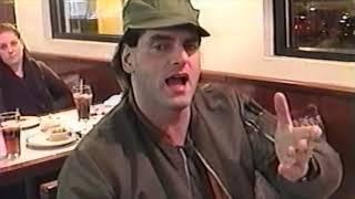 Peter Steele at a fast food Type O Negative