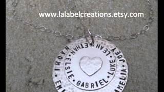 Lalabel Creations Hand Stamped Personalized Jewelry