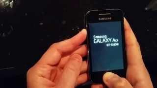 Reset Samsung Galaxy Ace s5830i/5839i (Hard Reset)