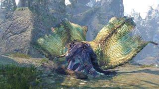 Rare Footage of Shagaru Magala parents nurturing a young Gore Magala