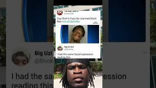 Cop Shot In Face By Unarmed Black Man