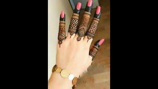 fingers mehndi design 2023 #Short