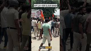VHP's 24-hour Siliguri bandh: Protests erupt near Jyoti Nagar and Jhankar More