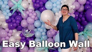 How to Build an Organic Balloon Wall