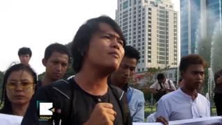 Copper Mine Activists Protest in Yangon as Violence Crackdown Turned 5 Months