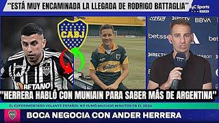 BOCA ROMPE EL MERCADO!! Todo ARREGLADO con ANDER HERRERA y RODRIGO BATTAGLIAREFUERZOS TOP