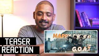 #TheGOATBdayShots Reaction by @UnniVlogs | Thalapathy Vijay Venkat Prabhu Yuvan Shankar Raja