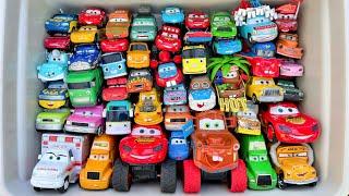 Lot of Disney Pixar Cars Unboxing Review | Lightning Mcqueen Bubble RC Cars | Sliding Cars ASMR