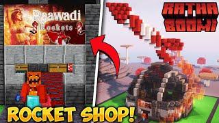 I OPENED MY ROCKET SHOP IN RATHABOOMI SMP #minecraft #minecrafttamil #minecraftshorts