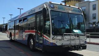 SamTrans 2010 Gillig BRT 40' #457 on Route 122