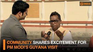 Community shares excitement for PM Modi's Guyana visit | DD India