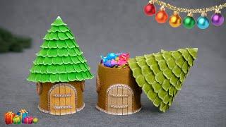 From a jar!️Wonderful Houses - Christmas trees with a surpriseGreat gift for Christmas