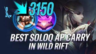 BEST SOLOQ AP CARRY IN WILD RIFT | SOVEREIGN EVELYNN GAMEPLAY | RiftGuides | WildRift