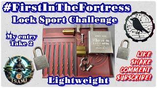 #FirstInTheFortress Locksport Challenge, my entry (Take2) Lightweight tier. Thanks ​⁠@knowthebird!
