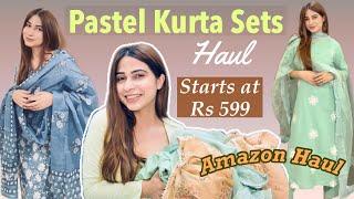 New Amazon Kurta Set Haul | Starts at Rs 599 #amazonfinds #haul