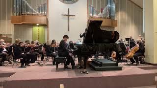 Eric Zhang plays Mendelssohn Piano Concerto No. 2 op. 40 with Channel Islands Chamber Orchestra