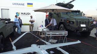 MSPO 2024 Day 3 Ukrainian Defense Industry Showcases Advanced Drones, UAVs UGVs and Combat Vehicles