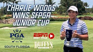 Charlie Woods Wins the SFPGA Junior Cup | Junior Golf